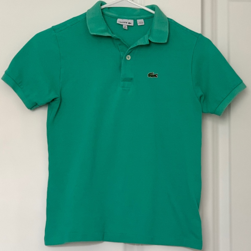 Authentic Classic Lacoste Kids Pique Polo